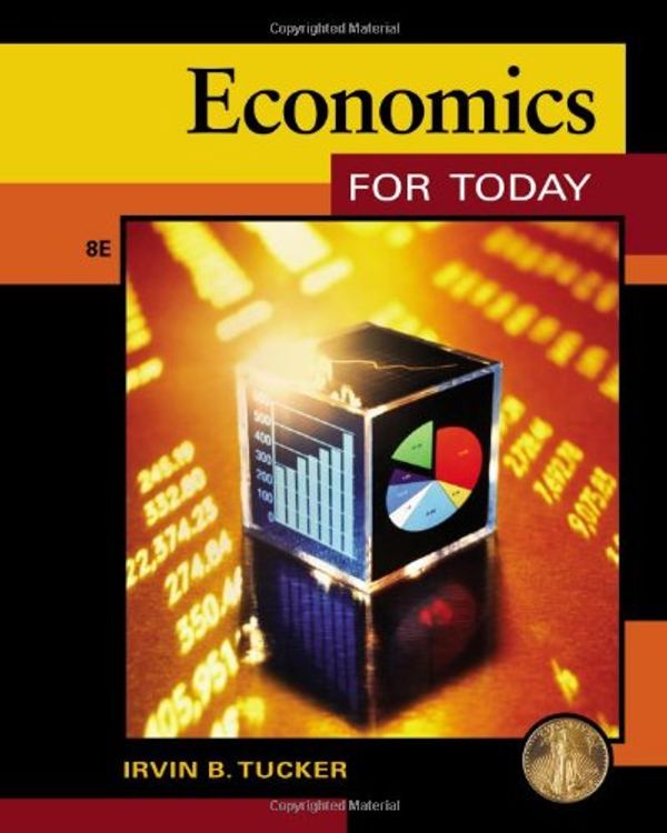 Cover Art for 9781133190103, Economics for Today by Irvin B. Tucker