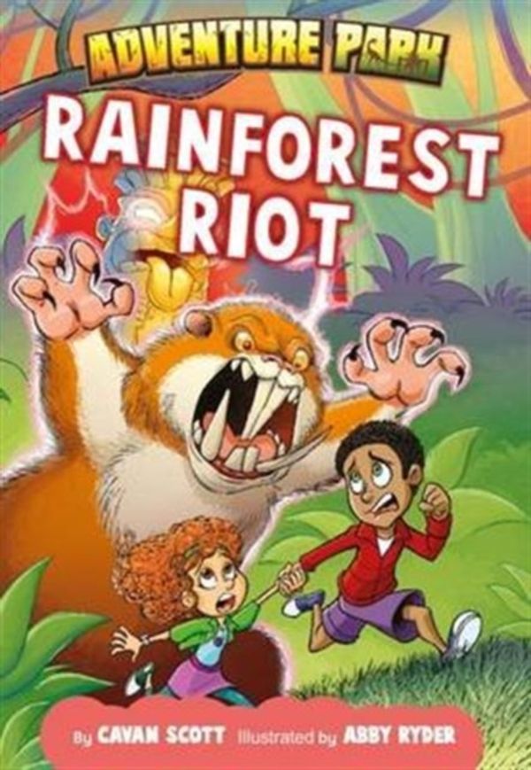 Cover Art for 9781784643430, Rainforest Riot by Cavan Scott