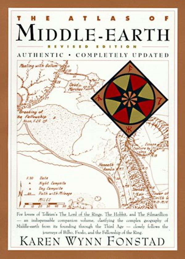 Cover Art for 9780395535165, The Atlas of Middle-Earth [Paperback] by Karen Wynn Fonstad