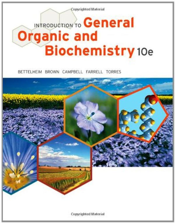 Cover Art for 9780495391210, Introduction to General, Organic and Biochemistry by Brooks/Cole