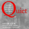Cover Art for 9780739341247, Quiet: The Power of Introverts in a World That Can’t Stop Talking by Susan Cain