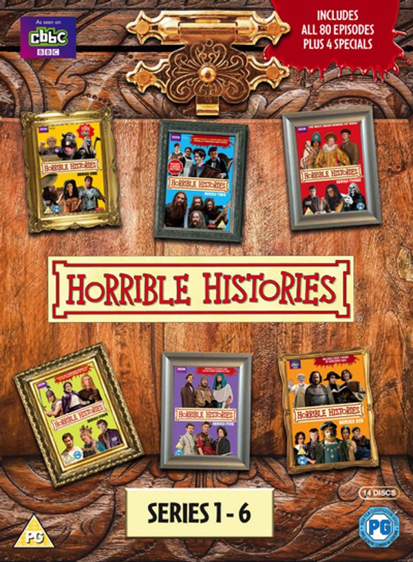 Cover Art for 5051561040610, Horrible Histories: Series 1-6 [Region 2] by 2 Entertain