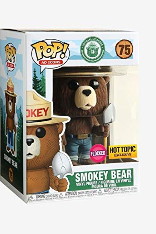 Cover Art for 0889698448628, POP! Funko Ad Icons - Smokey Bear - Flocked Limited Edition Exclusive by POP!