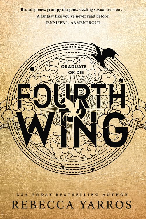 Cover Art for 9780349436999, Fourth Wing by Rebecca Yarros