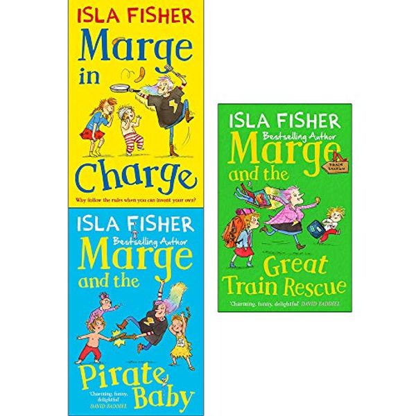 Cover Art for 9789123755110, Isla fisher collection 3 books set (marge in charge, marge and the pirate baby, great train rescue) by Isla Fisher