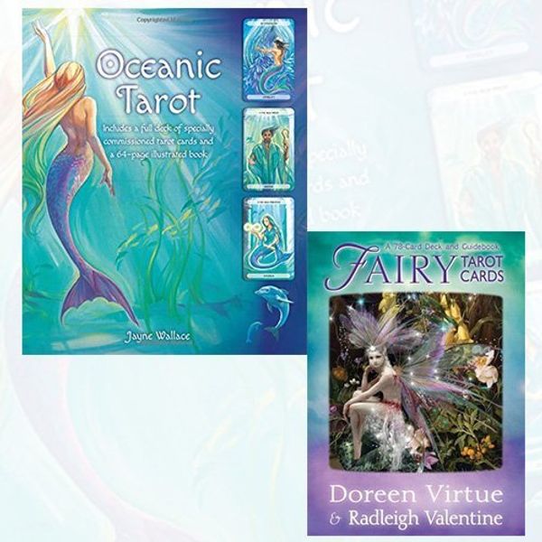 Cover Art for 9789123475476, Oceanic Tarot and Fairy Tarot Cards 2 Books Bundle Collection - Includes a full deck of specially commissioned tarot cards and a 64-page illustrated book (Book & Cards),A 78-Card Deck and Guidebook [Cards] by Jayne Wallace