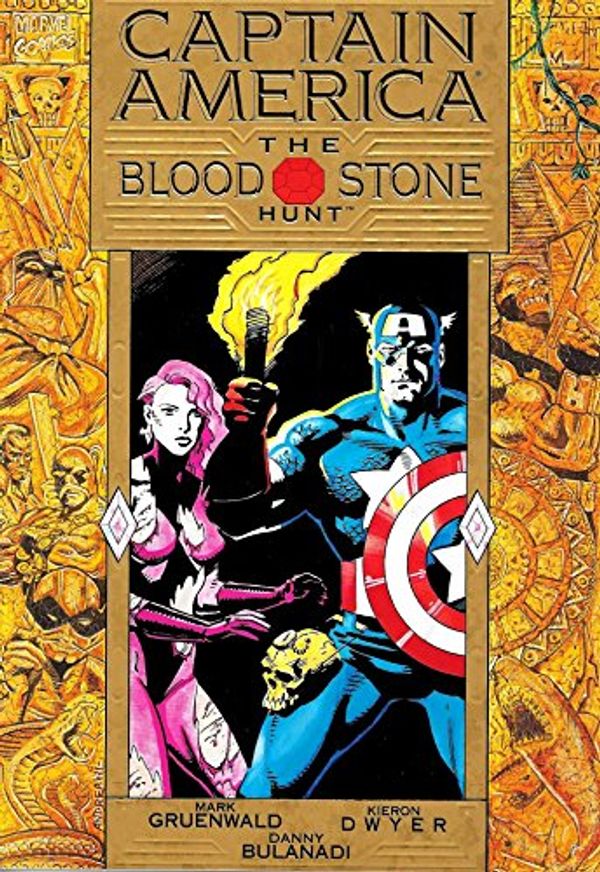 Cover Art for 9780871359728, Captain America: The Bloodstone Hunt by Mark Gruenwald, Kieron Dwyer, Danny Bulanadi