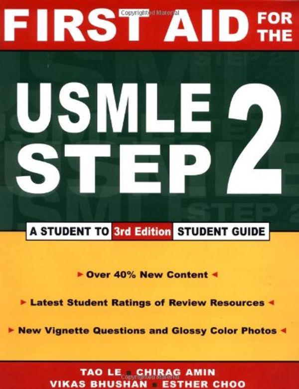 Cover Art for 9780071377706, First Aid for the USMLE Step 2 by Tao Le