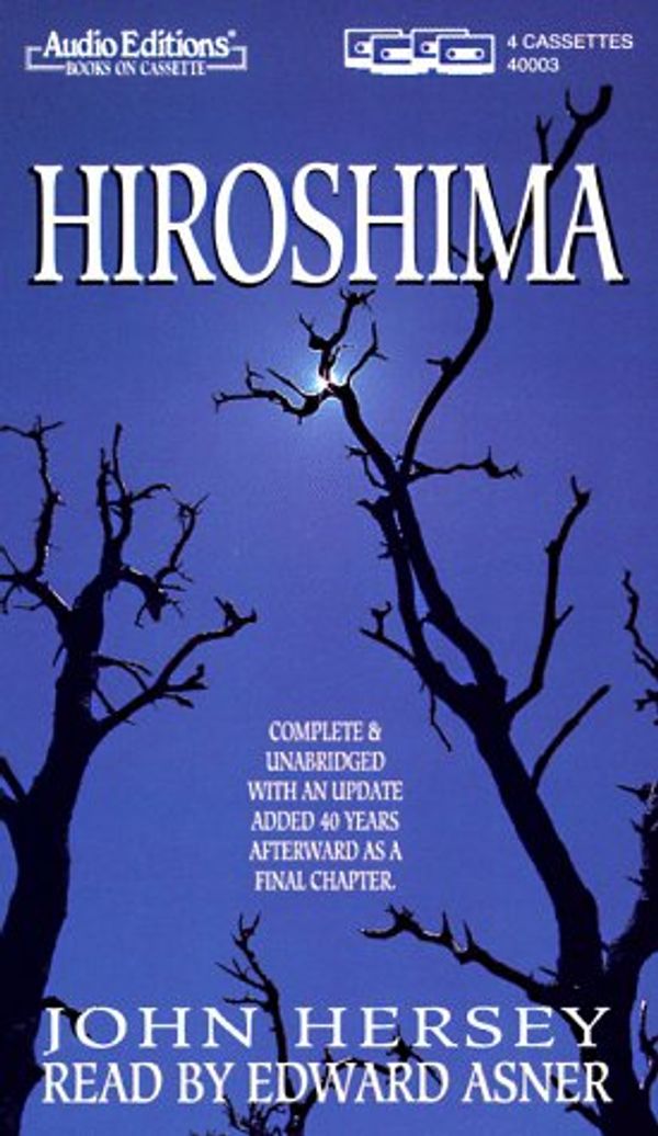 Cover Art for 9781572700031, Hiroshima by John Hersey