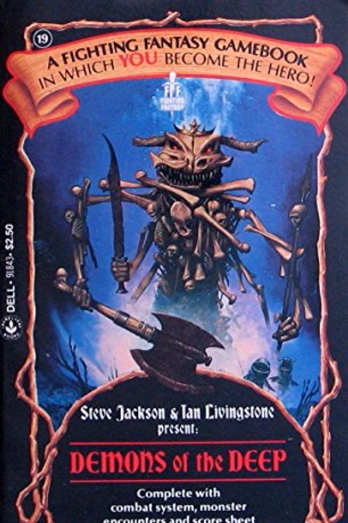 Cover Art for 9780440918431, DEMONS OF THE DEEP (Fighting Fantasy Gamebook) by Steve Jackson