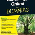 Cover Art for 9780470916513, Genealogy Online For Dummies by Matthew L. Helm, April Leigh Helm