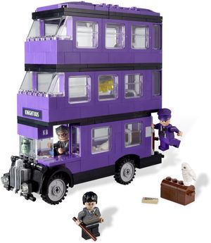 Cover Art for 0673419149754, The Knight Bus Set 4866 by Lego