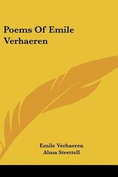 Cover Art for 9781161652451, Poems of Emile Verhaeren by Emile Verhaeren