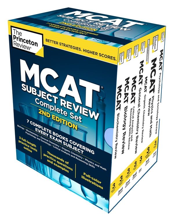 Cover Art for 9780451487155, Princeton Review MCAT Subject Review Complete Boxed Set, 2nd Edition7 Complete Books + Access to 3 Full-Length Prac... by Princeton Review
