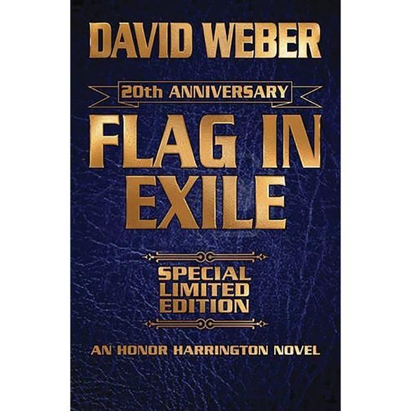 Cover Art for 9781476781549, Flag in Exile Leatherbound Limited Ed (Honor Harrington) by David Weber
