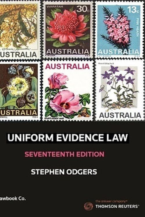 Cover Art for 9780455502700, Uniform Evidence Law 17e - Book by Odgers Sc, Stephen