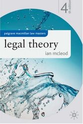Cover Art for 9780230013339, Legal Theory by Ian McLeod