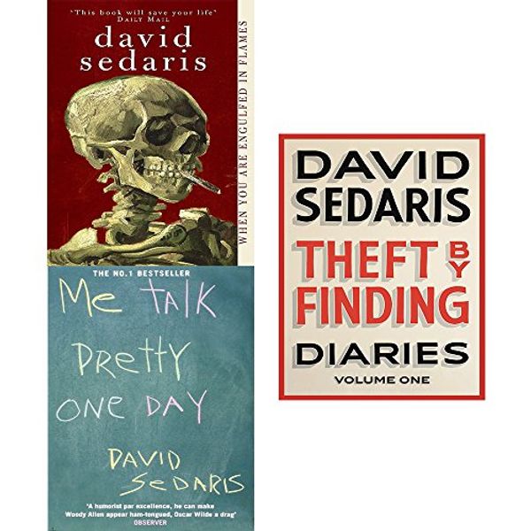 Cover Art for 9789123683819, David sedaris theft by finding,me talk pretty one day,when you are engulfed in flames 3 books collection set by David Sedaris