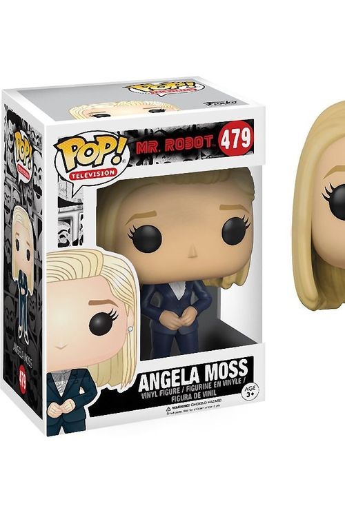 Cover Art for 9899999456773, Funko Angela Moss POP! TV x Mr. Robot Vinyl Figure + 1 Free American TV Themed Trading Card Bundle (09882) by FunKo