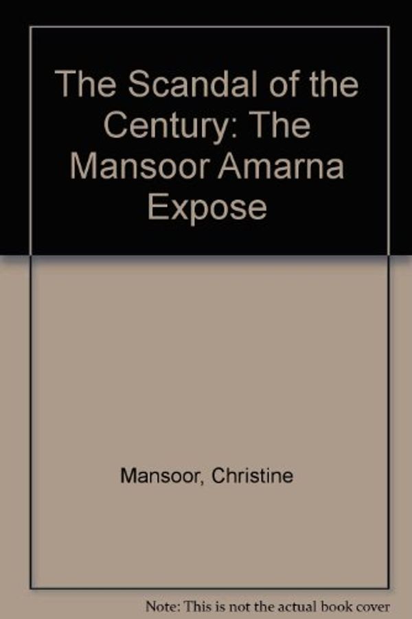 Cover Art for 9780806249766, The Scandal of the Century by Christine Mansoor