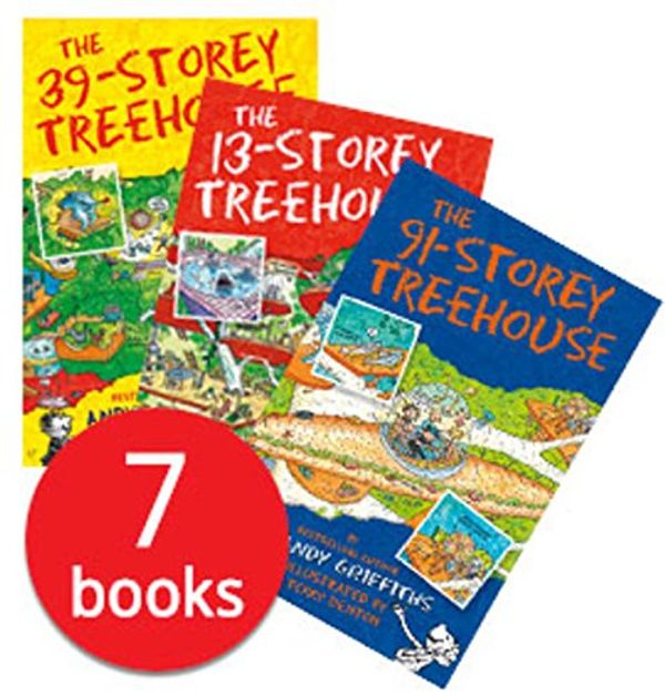 Cover Art for 9781509887255, 3 Storey Treehouse Collection - 7 Books by Andy Griffiths