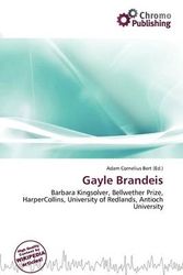 Cover Art for 9786136744872, Gayle Brandeis by Adam Cornelius Bert