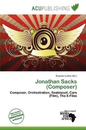 Cover Art for 9786200090317, Jonathan Sacks (Composer) by Unknown