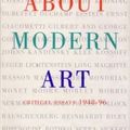Cover Art for 9780701162689, About Modern Art by David Sylvester