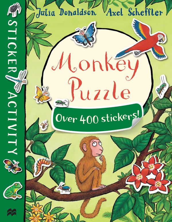 Cover Art for 9781509812561, Monkey Puzzle Sticker Book by Axel Scheffler