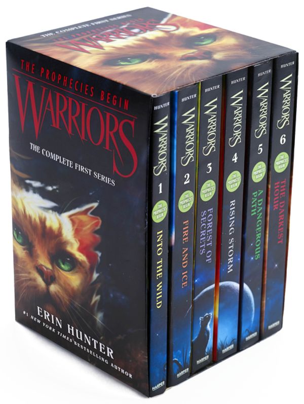 Cover Art for 9780062367143, Warriors Box Set: Volumes 1 to 6 by Erin Hunter