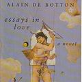 Cover Art for 9780330334365, Essays in Love by Alain De Botton