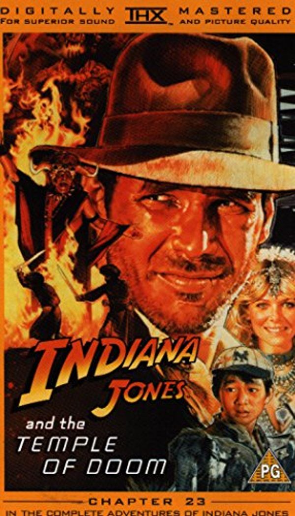 Cover Art for 5014437439321, Indiana Jones And The Temple Of Doom [VHS] [1984] by 