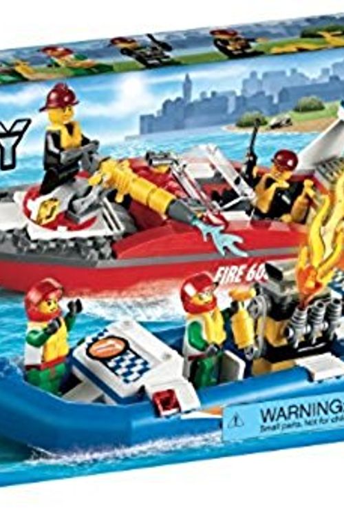 Cover Art for 5702014959576, Fire Boat Set 60005 by Lego