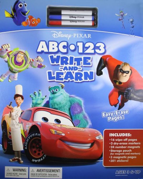 Cover Art for 9781423111085, Disney*Pixar ABC - 123 Write and Learn (WalMart custom pub) by Unknown