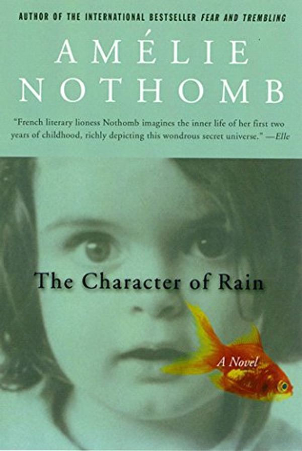 Cover Art for 9780312302481, The Character of Rain by Amelie Nothomb