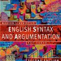 Cover Art for 9780333949863, English Syntax and Argumentation (Palgrave Modern Linguistics) by Bas Aarts