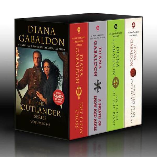 Cover Art for 9780593498040, Outlander Volumes 5-8 (4-Book Boxed Set): The Fiery Cross, A Breath of Snow and Ashes, An Echo in the Bone, Written in My Own Heart's Blood by Diana Gabaldon