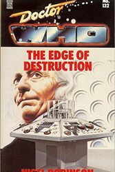 Cover Art for 9780426203278, Doctor Who-The Edge of Destruction by Nigel Robinson