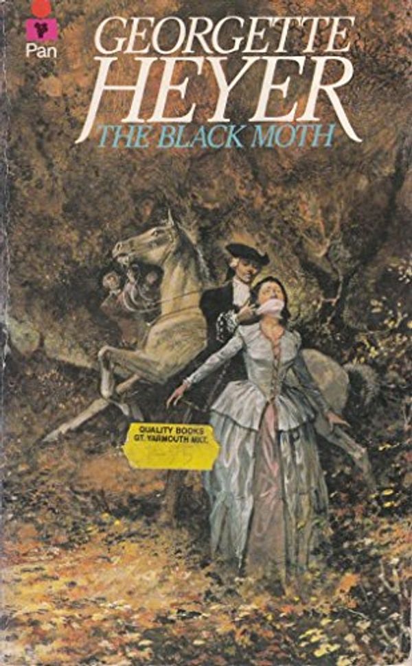 Cover Art for 9780330200929, The Black Moth by Georgette Heyer