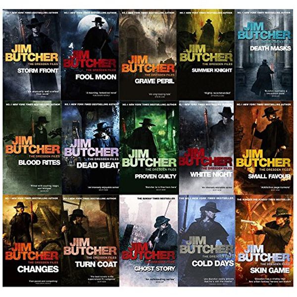Cover Art for 9789123617708, The Dresden Files Series Jim Butcher Collection 15 Books ((Storm Front,Fool Moon,Grave Peril,Summer Knight,Death Masks,Blood Rites,Dead Beat,Proven Guilty,White Night,Small Favour,Turn Coat,Changes,Ghost Story,Cold Days,Skin Game) by Jim Butcher