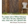 Cover Art for 9781116752892, The Complete Works of William Shakespeare by Henry Norman Hudson