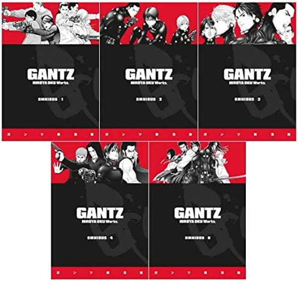 Cover Art for B087MS9KCS, Gantz Omnibus Vol. 1-5 by Hiroya Oku