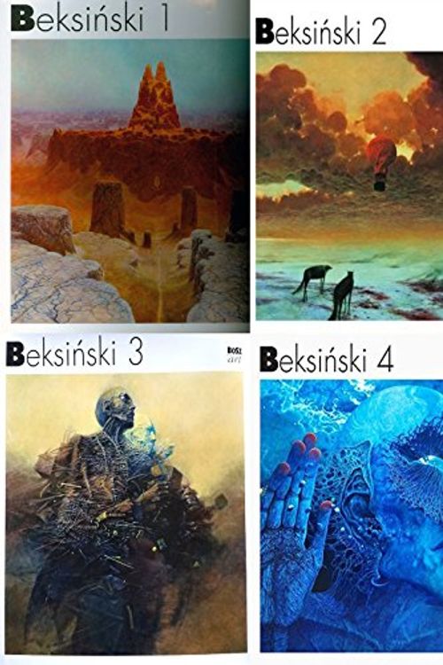 Cover Art for B077W8ZCZY, Beksinski volume 1-4 a complete series by Zdzislaw Beksinski, Wieslaw Banach