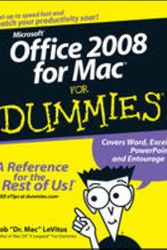 Cover Art for 9780470270325, Office 2008 for Mac For Dummies by Bob LeVitus