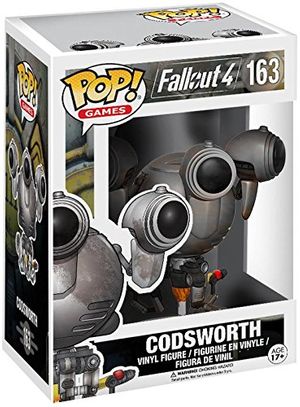 Cover Art for 0889698122115, Fallout 4 - Codsworth (Rusted) Pop! Vinyl Figure by OPP