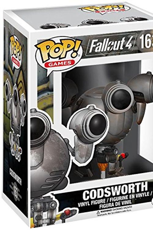 Cover Art for 0889698122115, Fallout 4 - Codsworth (Rusted) Pop! Vinyl Figure by OPP