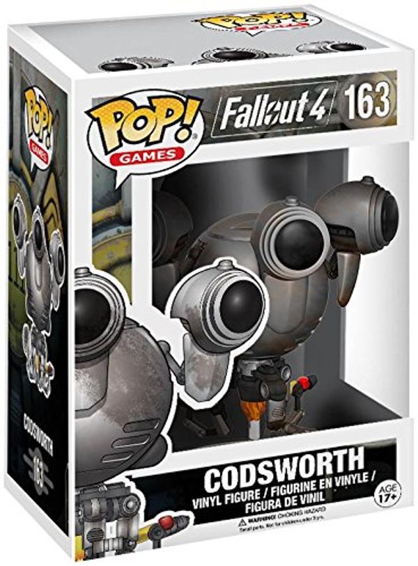 Cover Art for 0889698122115, Fallout 4 - Codsworth (Rusted) Pop! Vinyl Figure by OPP
