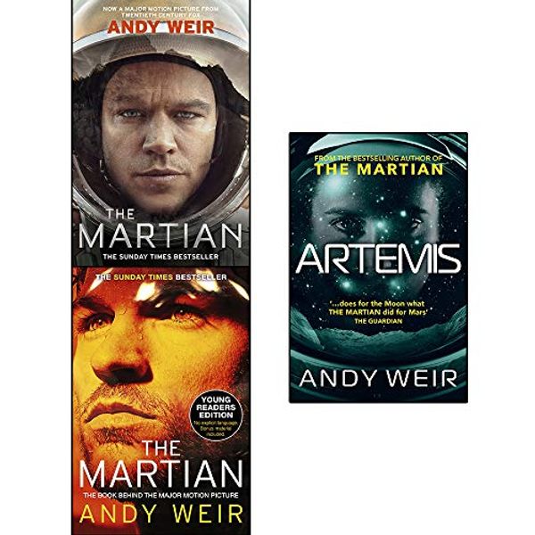 Cover Art for 9789123783229, Andy Weir Collection 3 Books Set (The Martian, The Martian Young Readers Edition, Artemis) by Andy Weir