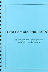 Cover Art for 9780756725778, Civil Fines and Penalties Debt: Review of Cms' (Centers for Medicare and Medicaid Services) Management and Collection Processes by Gary T. Engel