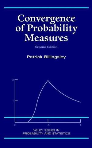 Cover Art for 9780471197454, Convergence of Probability Measures by Patrick Billingsley
